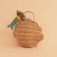 Olli Ella || Rattan Shell Purse