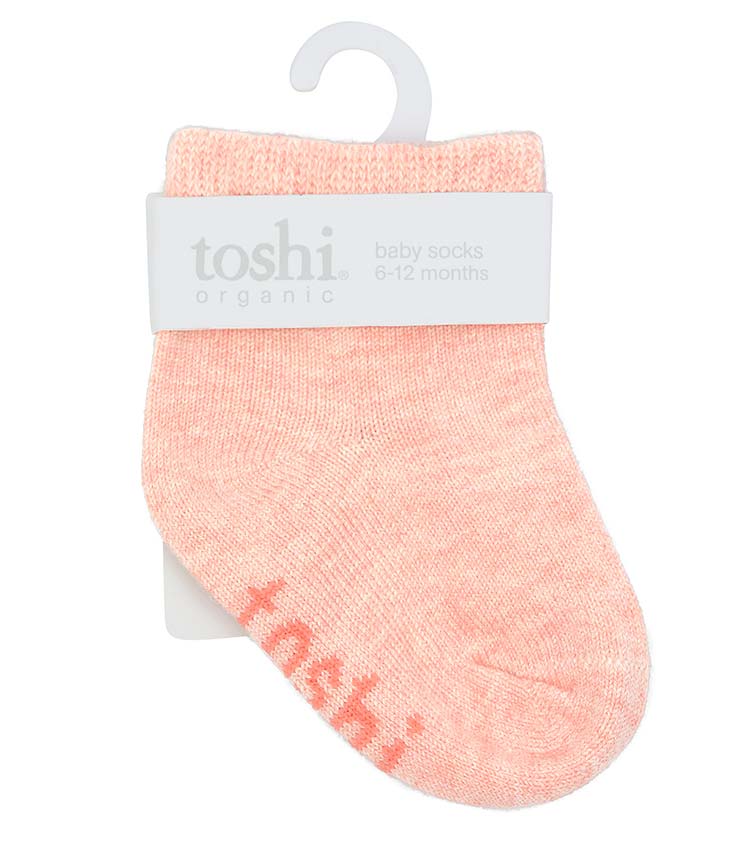 Toshi | Organic Baby Ankle Socks
