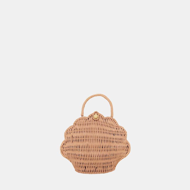 Olli Ella || Rattan Shell Purse