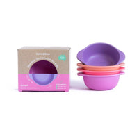 Bobo & Boo || Bamboo Snack Bowl Set in Sunset