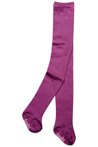 Toshi | Footed Tights Violet