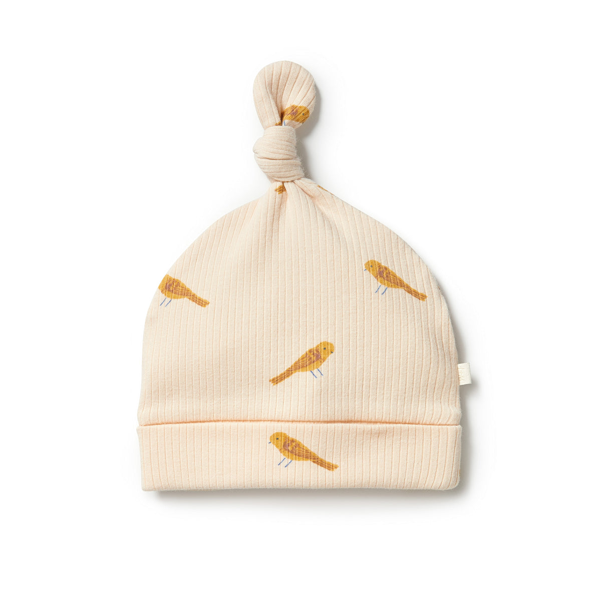 Wilson + Frenchy | Organic Rib Knot Hat - Tweet Tweet