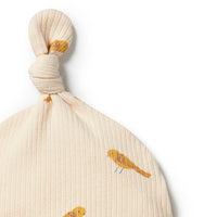 Wilson + Frenchy | Organic Rib Knot Hat - Tweet Tweet