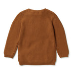 Wilson + Frenchy | Knitted Cable Jumper - Spice