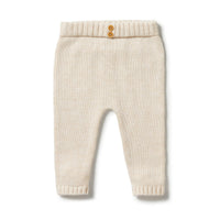 Wilson + Frenchy | Knitted Legging - Sand Melange