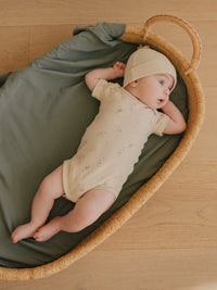 Quincy Mae | Knotted Baby Hat (Ivory or Natural)