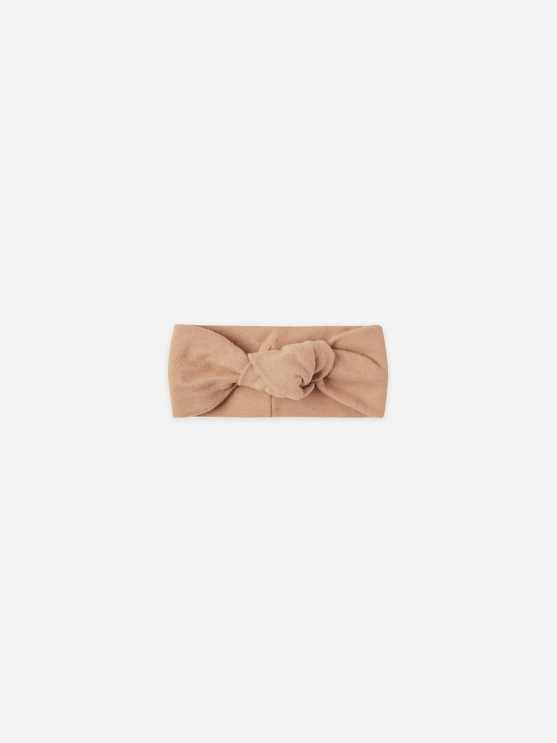 Quincy Mae | Knotted Headband - Apricot