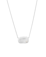 Kirstin Ash || Lustre Engravable Necklace Silver