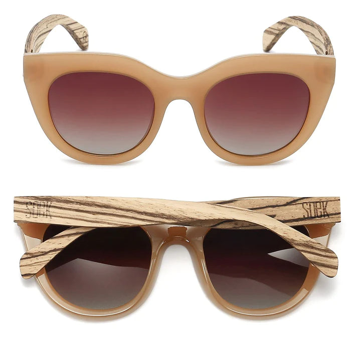 Soek | Milla Caramel Polarised Sunglasses