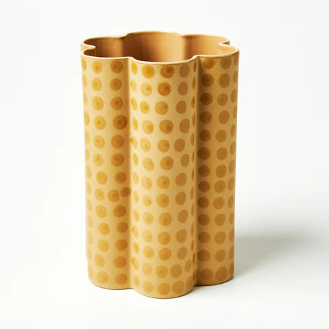 Jones & Co. | Flower Child Vase Medium Mustard
