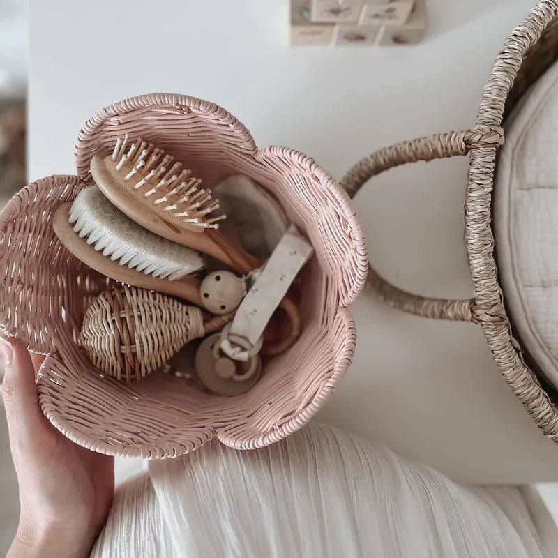 Olli Ella || Rattan Lily basket Set