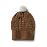 Wilson + Frenchy - Knitted Cable Hat Beanie Dijon 0-3m